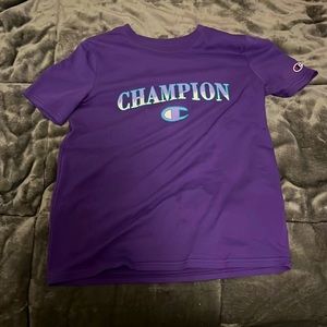 Purple champion t-shirt
